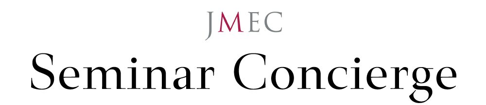 JMEC Seminar Concierge